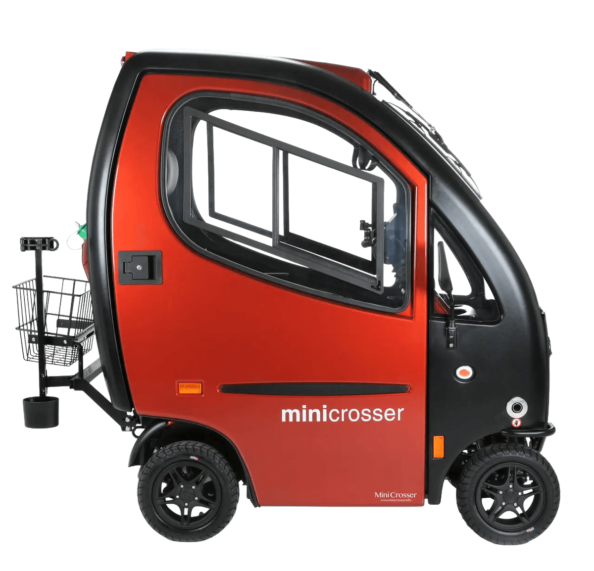 Mini Crosser Kabine, Seitenansicht